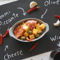 チーズ&オリーブ（サラミピカンテ）