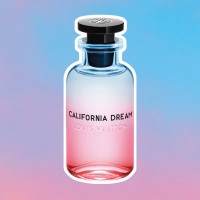 ユニセックスフレグランス「レ・パルファン ルイ・ヴィトン オー ドゥ パルファン カリフォルニア ドリーム」（100ml：3万5,000円、200ml：4万6,000円）