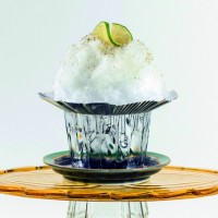 お茶と酒 たすき 新風館限定の「さけ氷 カシスオレンジ」（1,120円）