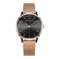 DISCO VOLANTE Rose Gold Black with Mesh Strap 36mm WDI19RB001W 3万800円（税込）