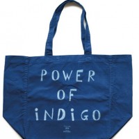 2WAY トートバッグ indigo