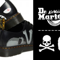 A BATHING APE(R) X mastermind JAPAN X Dr. Martens 3 HOLE SHOES