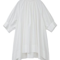 VOLUME GATHER PUFF SLEEVE TOPS WHITE  2万2,000円