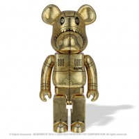 BE@RBRICK SORAYAMA × BAPE(R) CAMO SHARK 1000%  GOLD 16万2,800円(税込)