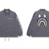 BAPE(R) x HAJIME SORAYAMA SHARK COACH JACKET 3万1,680円(税込)