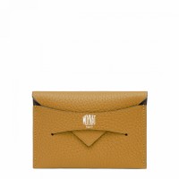 ＜MOYNAT／モワナ＞ エンベロップ カードホルダー Saffron yellow/Taupe 3万7,400円