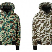 CANADA GOOSE ABC CAMO CHILLIWACK BOMBER FOR BAPE(R) x CONCEPTS COLOR: GREEN, GRAY 12万5,400円 (税込)