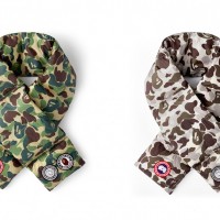 CANADA GOOSE ABC CAMO DOWN SCARF FOR BAPE(R) x CONCEPTS COLOR: GREEN, GRAY 3万3,000円 (税込)