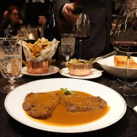 Steak Diane $62.00（Tax, Service fee 別）