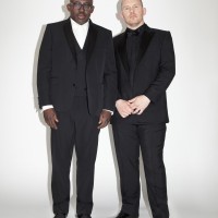 Edward Enninful and Alec Maxwell