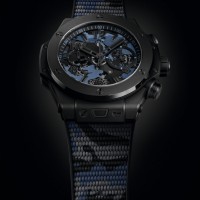 Big Bang Unico All Black Blue Camo