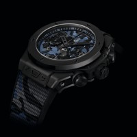 Big Bang Unico All Black Blue Camo