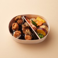 〈地雷也〉 秋の味覚 舞茸天むす弁当 1,188円