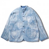 【GINZA EXCLUSIVE】 PC KENDO CHINESE JACKET HANDWORK VIP CUSTOM -OLD BLUE 税込 60万5,000円