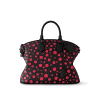 Lock It In Taurillon Monogram Leather With Infinity Dots Print Louis Vuitton X Yayoi Kusama