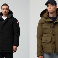 左から：Jasper Parka （16万5,000円）, Russell Parka （14万3,000円）