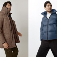 左から：Langford Parka Wool （19万6,900円）, Crofton Puffer （12万9,800円）