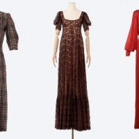 (画像左より) ＜The Vintage Dress＞  ドレス 3万9,600円 ドレス 18万4,800円 ドレス 7万4,800円
