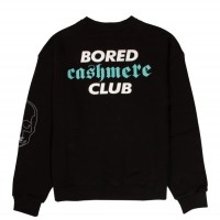 BORED CASHMERE CLUB LONG SLEEVE T-SHIRT Color；Black Size：M, L 4万1,800円（税込）