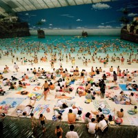 The Artificial beach inside the Ocean Dome, Miyazaki, Japan, 1996