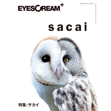 EYESCREAM別冊でsacaiを大特集！阿部千登勢への99問や糸井重里らとの対談、100枚限定Tシャツも発売