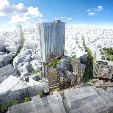 ドンキホーテが旧渋谷店跡地を再開発、ホテルや店舗、オフィスが入る高層ビルを建設
