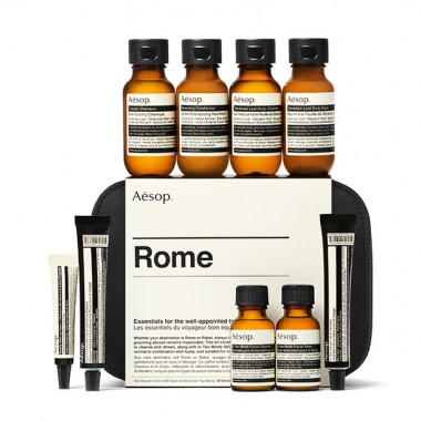 イソップから新たなトラベルセット「ローマ シティー キット」発売、イタリアの古都に思いを馳せて