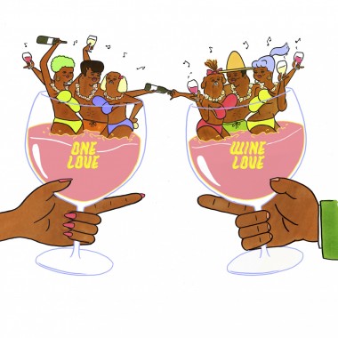 誰でも楽しめるワインイベント「One Love, Wine Love」。約180種のワインを飲み比べ
