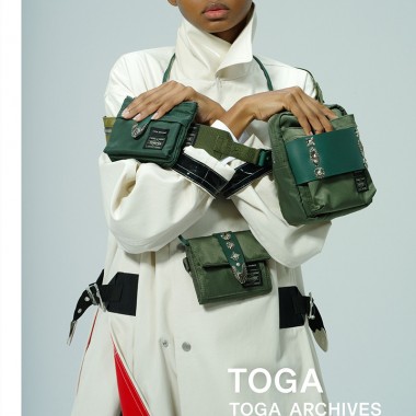 トーガ×ポーターのコラボバッグ第2弾が発売! ショルダー ウォレットや巾着バッグなど全4型