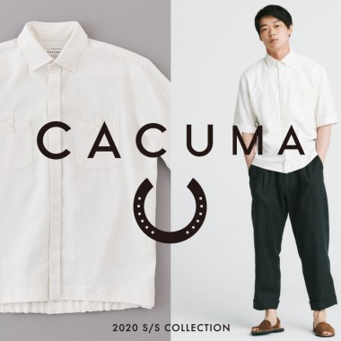 KIGIの渡邉良重さんとほぼ日がつくる洋服「CACUMA」から、メンズブランド「CACUMA U（ユー）」が新登場。