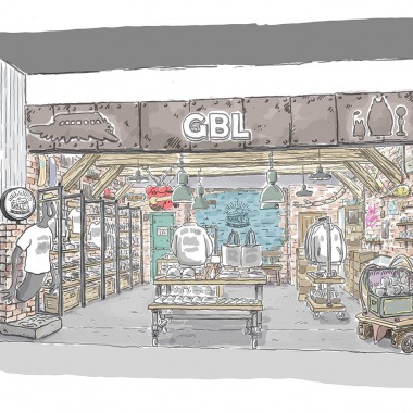 ジブリファンのための大人向けアメカジブランド「GBL」が新商業施設MIYASHITA PARKに初の常設店