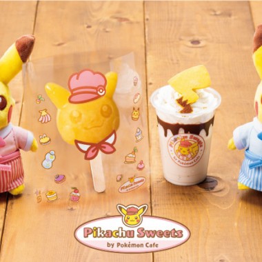 ピカチュウスイーツ by ポケモンカフェに夏にぴったりのひんやり新メニューが登場