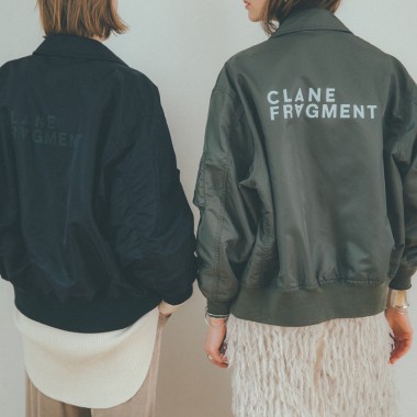 伊勢丹新宿店にて、CLANEの期間限定ポップアップを開催。藤原ヒロシが手掛けるfragment designとのコラボレーション商品を展示