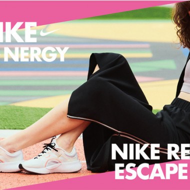 NIKEから10年ぶりに女性のために開発したランニングシューズがナージーから登場