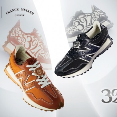 旅の時間を表現したウォッチ「カサブランカ」に着想を得た『FRANCK MULLER×NEW BALANCE』コラボスニーカーが登場