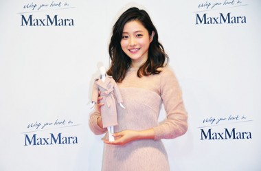 石原さとみ、Max Mara青山店リニューアル記念イベントに出席。アンバサダー就任は「挑戦だった」