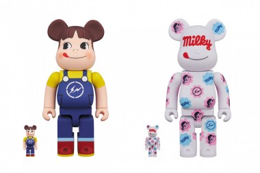 ペコちゃんとミルキーの「BE@RBRICK」、藤原ヒロシのTHE CONVINIで発売