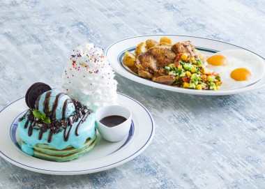 Eggs ’n Things 原宿店で人気の限定パンケーキ「原宿チョコミントパンケーキ」が全店舗で楽しめる!