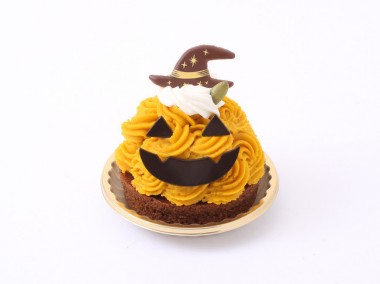 コクのある北海道産えびすかぼちゃを使用。ヴィタメールのハロウィン限定ケーキは、味と見た目に子供も大喜び!