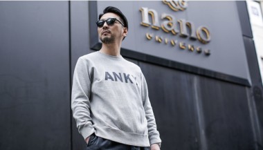 ナノ・ユニバースがアニキこと片野英児と「ANKY」を始動。グッとくるミリタリートレーニングウエアを展開