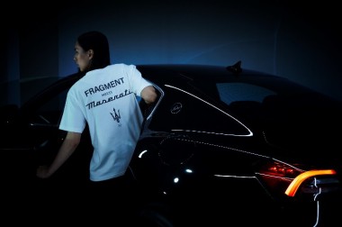 「Fragment meets Maserati」のカプセルコレクション発売。繊細なスタイルと大胆な精神が融合