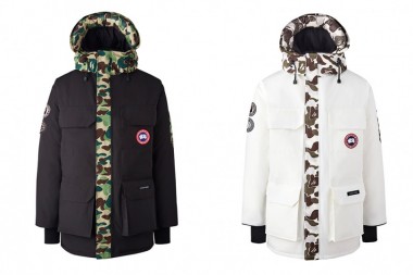 ストリートウエアを新たな高みへと導く、A BATHING APE® x CANADA GOOSE x CONCEPTSのトリプルコラボコレクション