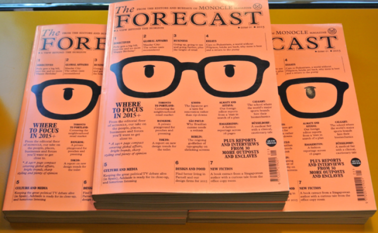 モノクルが「The Forecast」新創刊。トレンドに流されない新しい雑誌