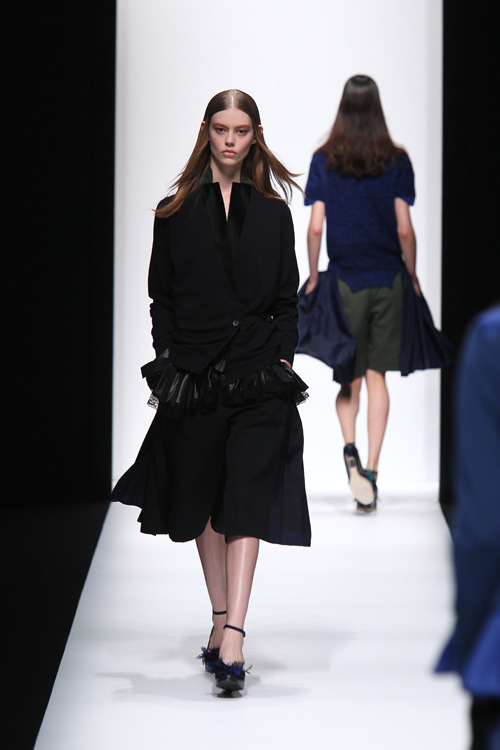 sacai "THE" showcaseでは、2013年春夏コレクションも取り扱う