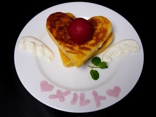 メルト　溶けてしまいそうなホットケーキ