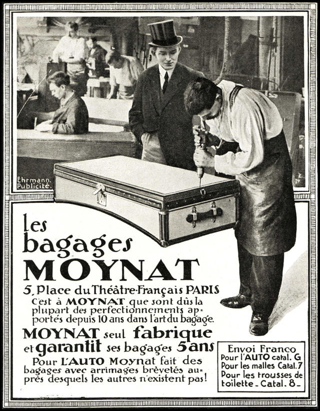 1911年の「MOYNAT」のポスター