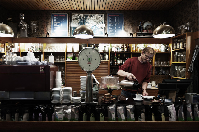 フグレンオスロ店のコーヒー