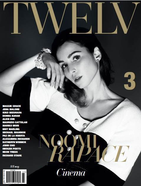 「TWELV」の2013年春夏号、表紙はノオミ・ラパス