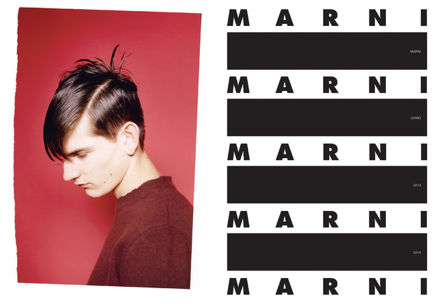 「MARNI UOMO BOOK」より