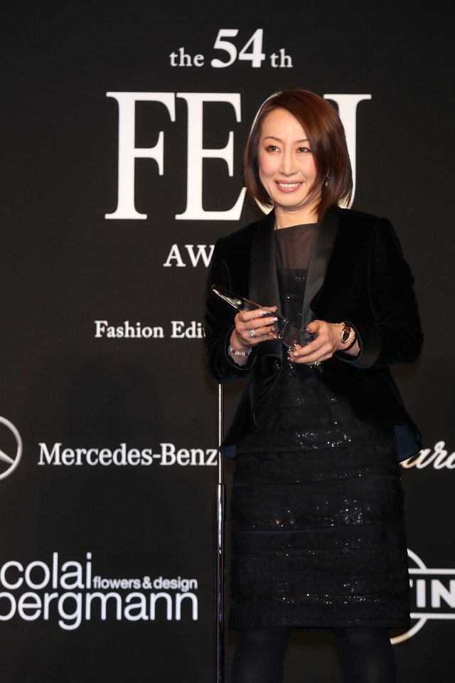 第54回日本ファッション・エディターズ・クラブ賞で受賞した芦田多恵